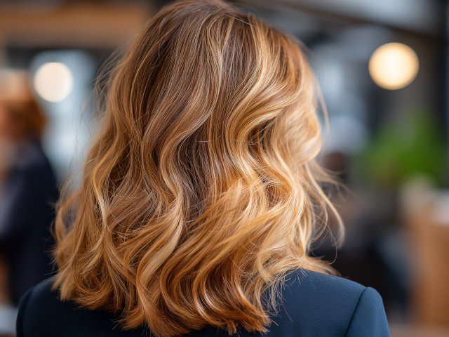 Highlighted Hair