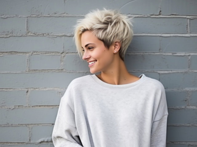 Short haircut